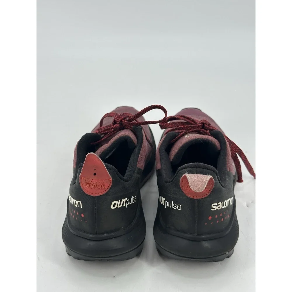 Salomon OutPulse GTX Waterproof Hiking Shoes Size 6.5 Women's‎ Purple/Black
